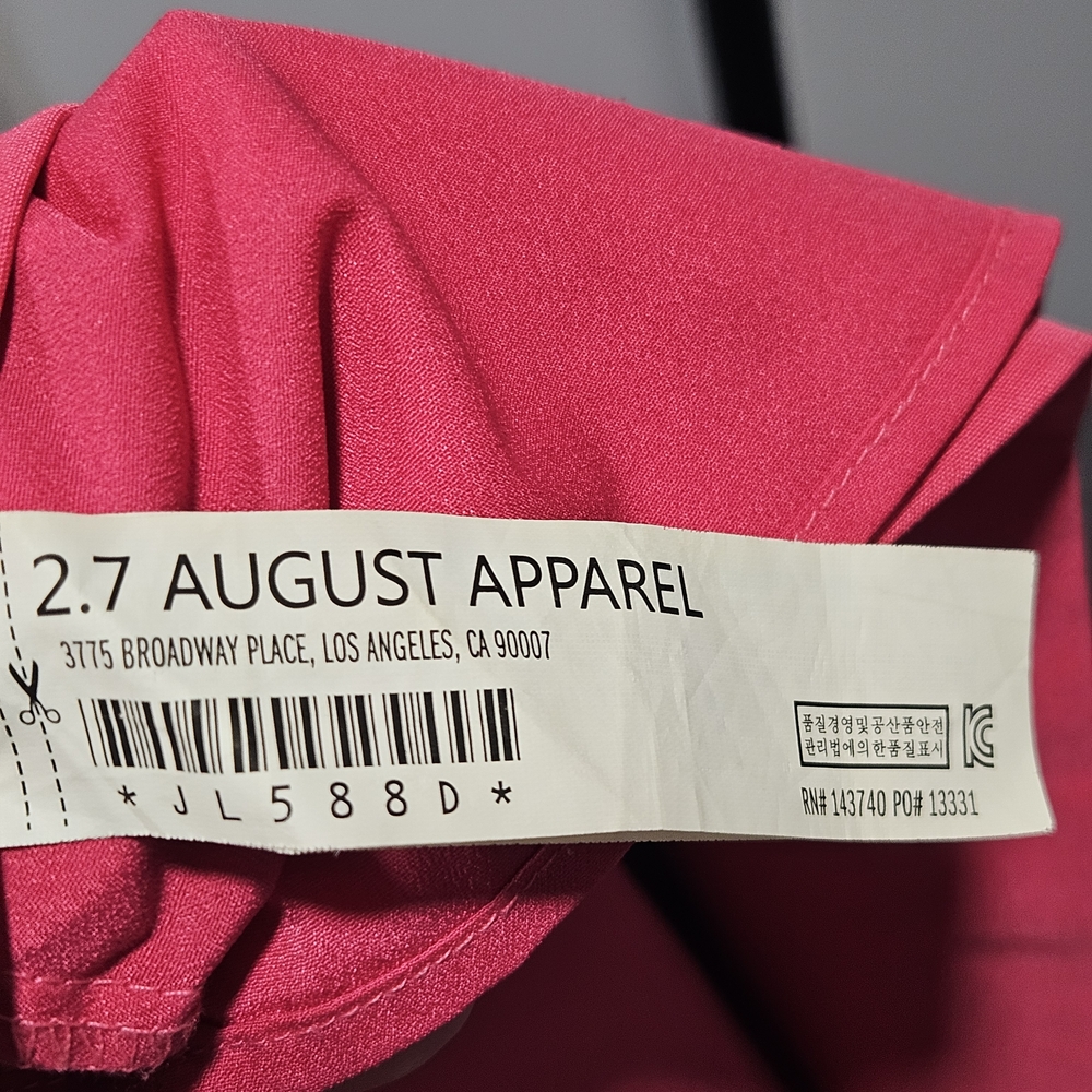 Endless Rose Hot Pink Deep V-Neck Mini Party Dress With Cutout Womens Size M - Picture 6 of 7